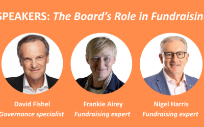 Webinar: The Board’s Role in Fundraising